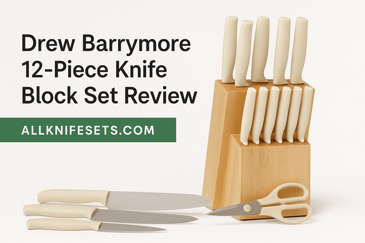 Drew Barrymore 12 Piece Knife Block Set Review